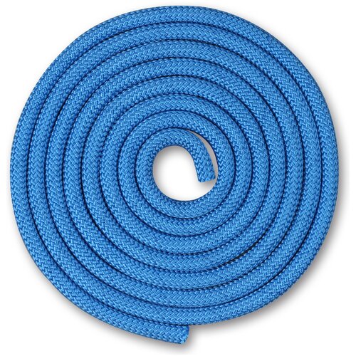 фото Гимнастическая скакалка утяжелённая indigo sm-121 синий 250 см