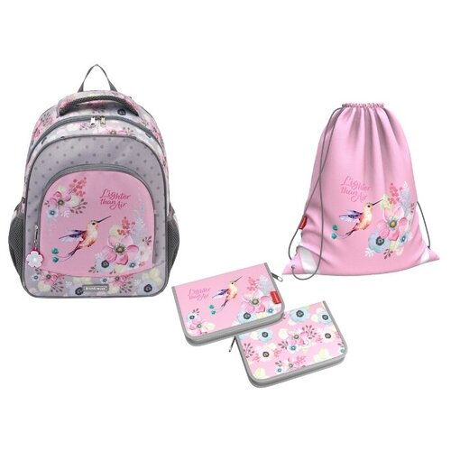 фото Ученический рюкзак erichkrause® ergoline® 15l colibri с наполнением 46374/1