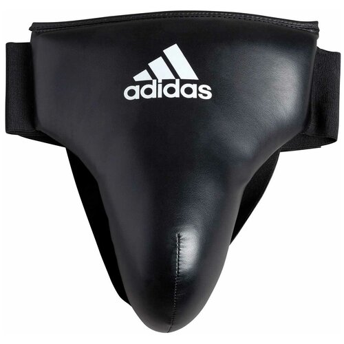 фото Защита паха adidas мужская anatomical groin guard черная, размер m, артикул adibp05 (размер: m)