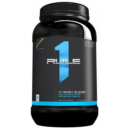 фото Протеин rule 1 whey blend, 924 гр., печенье и крем