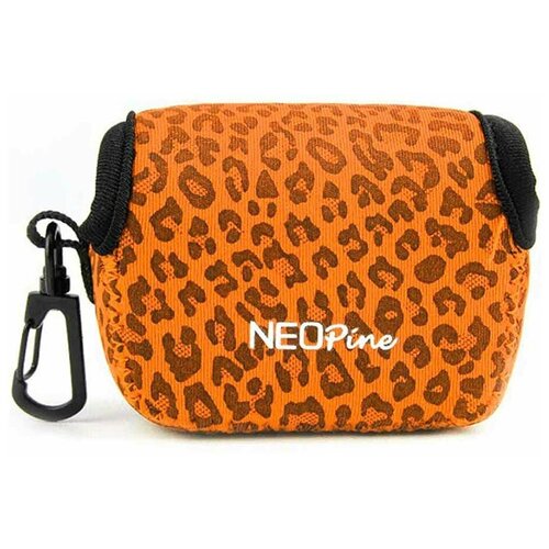 фото Чехол для экшн камеры gopro gn-6 оранжевый-леопард neopine