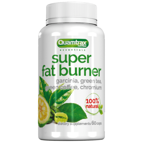 фото Quamtrax nutrition жиросжигатель super fat burner, 60 шт., нейтральный