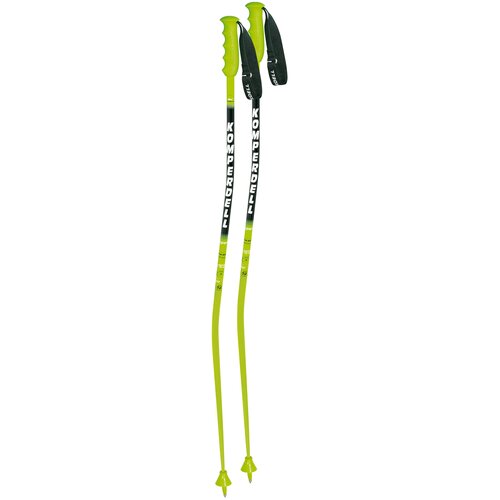 фото Детские горнолыжные палки komperdell super-g, 135, зеленый/черный