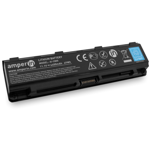 фото Аккумулятор amperin ai-c800 для ноутбуков toshiba