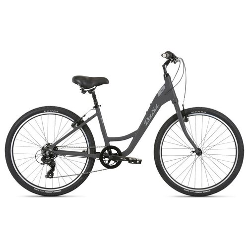 фото Дорожный велосипед haro lxi flow 1 - st 15" серый 2021