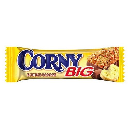 фото Злаковый батончик corny big choco-banana с бананом и шоколадом, 50 г