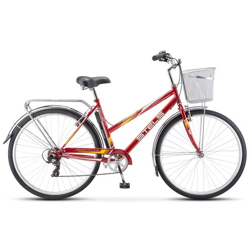 фото Городской велосипед stels navigator 350 lady 28 z010 (2020) рама 20" красный