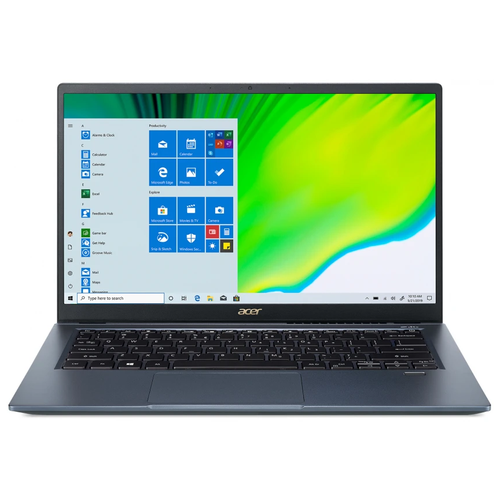 фото Ноутбук acer swift 3x sf314-510g-592w (nx.a0yer.009) 14"ips/ core i5-1135g7/ 8гб/ 512gb ssd/ iris xe graphics/ нет dvd/ win10 / синий