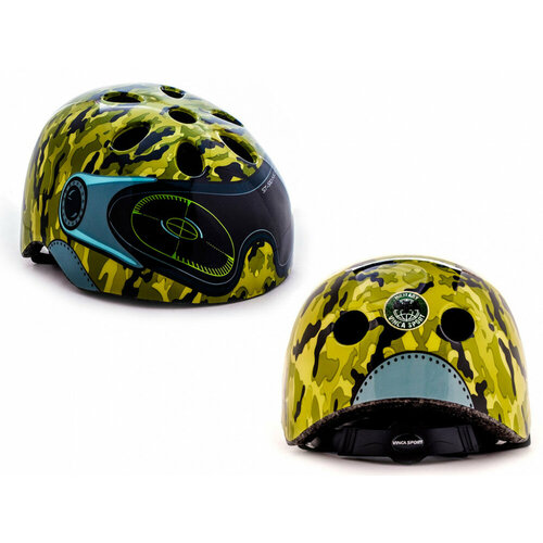 фото Vinca sport шлем защитный vsh 9 military (m) 52-56 см детский