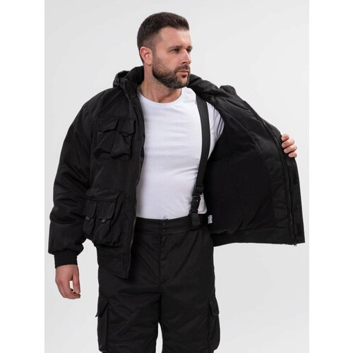 фото Горка из рипстопа - костюм с защитой от холода до -35°с, черный, модель №5, 44/46 размер sport collection