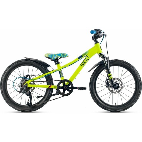 фото Велосипед silverback skid 20 sus 20" (2023) lime/blue