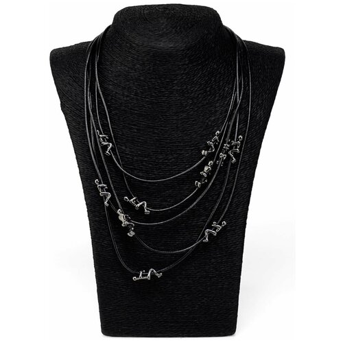 фото Колье бижутерия женская janess. jan-00091-neck-black