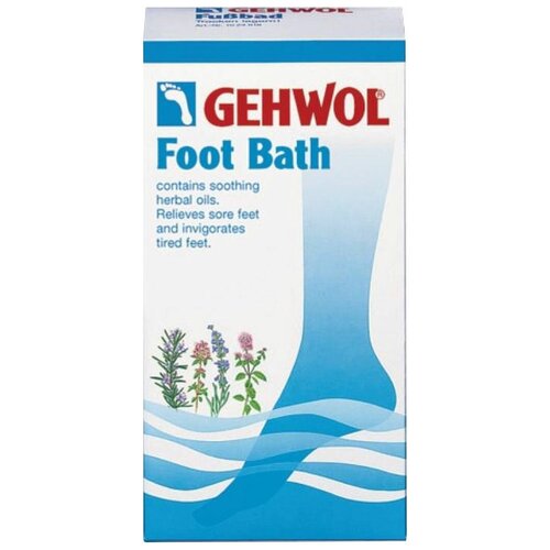 Фото - Gehwol Ванна для ног FuBbad 200 г пакет gehwol ванна для ног миндаль и ваниль 200 мл gehwol серия фусскрафт