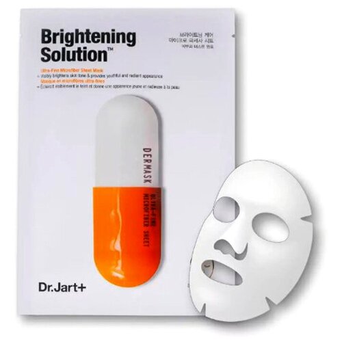фото Dr.jart+ brightening solution осветляющая маска с глутатионом