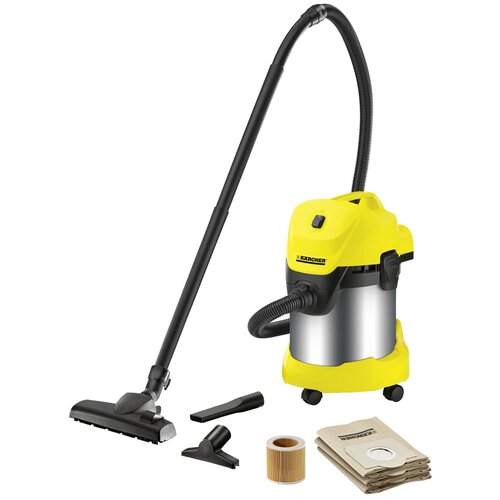 Профессиональный пылесос KARCHER WD 3 Premium Home, 1000 Вт