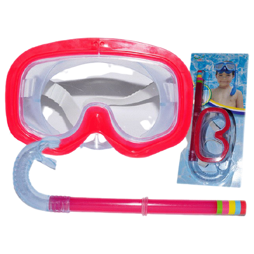 фото Набор для плавания, детский. маска с иллюминатором. оправа из ударостойкой пластмассы. 1186 sprinter