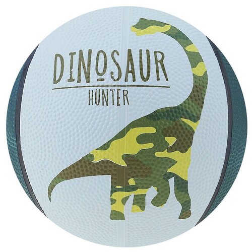 фото Мяч баскетбольный dinozaur, размер 3, 280 г mikimarket