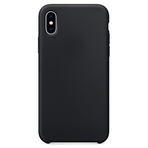 фото Силиконовый чехол silicone case для iphone x / xs, черный grand price