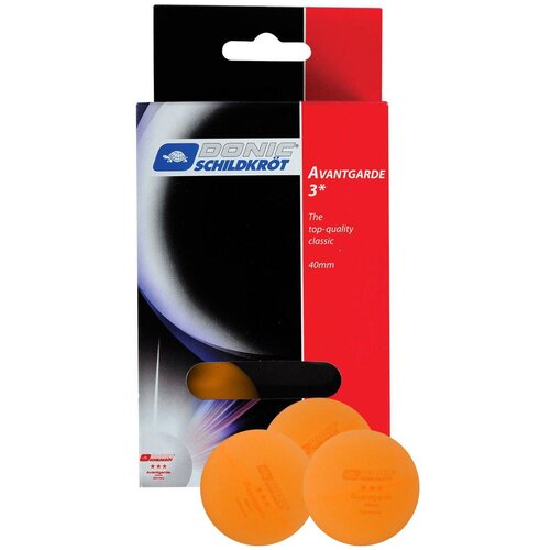 фото Набор для настольного тенниса donic avantgarde 3 оранжевый