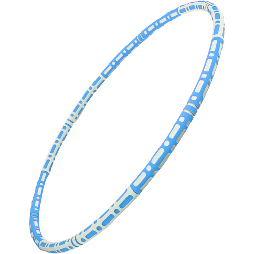 фото Массажный обруч solmax, разборный, голубой, 95 см