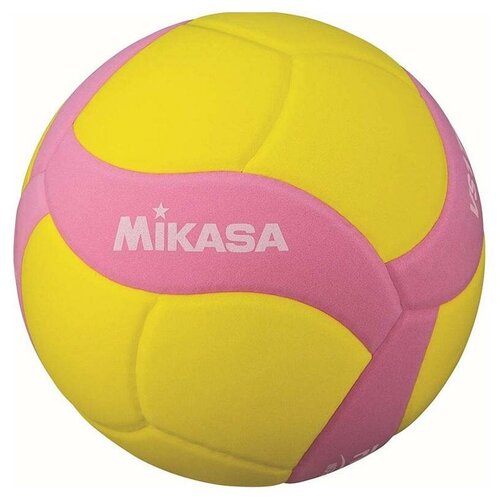 фото Волейбольный мяч mikasa vs170w желтый/розовый