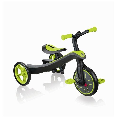 фото Трехколесный велосипед globber trike explorer 2 в 1, зеленый