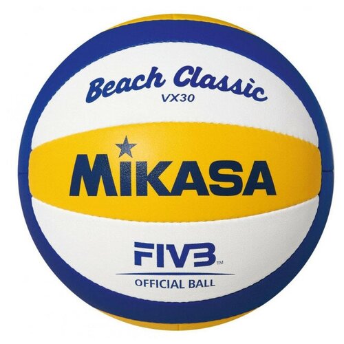 фото Мяч для пляжного волейбола mikasa beach classic vx30