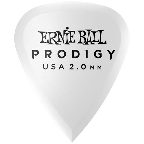 фото Ernie ball 9202 prodigy white набор медиаторов