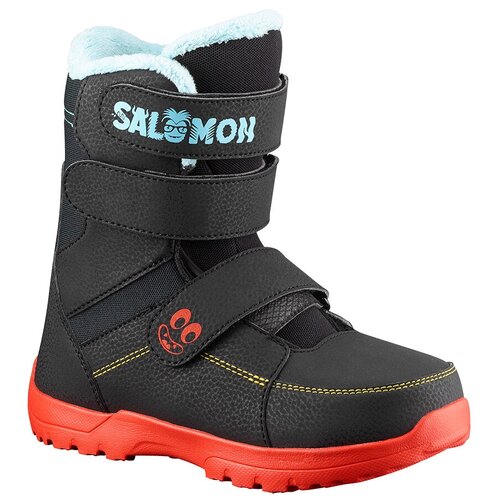 фото Детские сноубордические ботинки salomon whipstar, р. 5 / 23, black/brigh