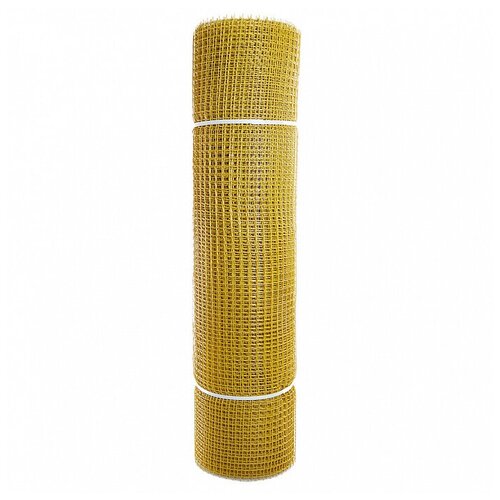 фото Гидроагрегат сетка садовая пластиковая квадратная профи 15x15мм, 1x20м, желтая гидроагрегат