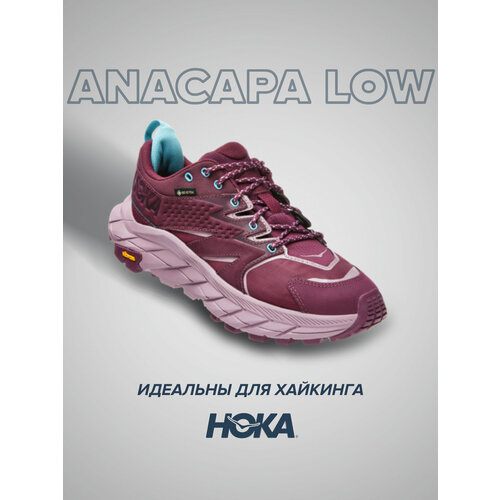 фото Кроссовки hoka, полнота b, размер us8.5в/uk7/eu40 2/3/jpn25.5, фиолетовый