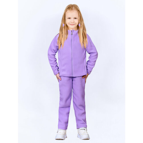 фото Комплект одежды ketmin, куртка и брюки, повседневный стиль, размер 92, фиолетовый