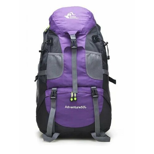 фото Походный кемпинговый туристический рюкзак free knight trekking 50 фиолетовый нет