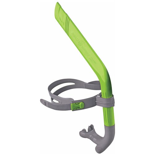 фото Фронтальная трубка mad wave pro snorkel junior - зеленый