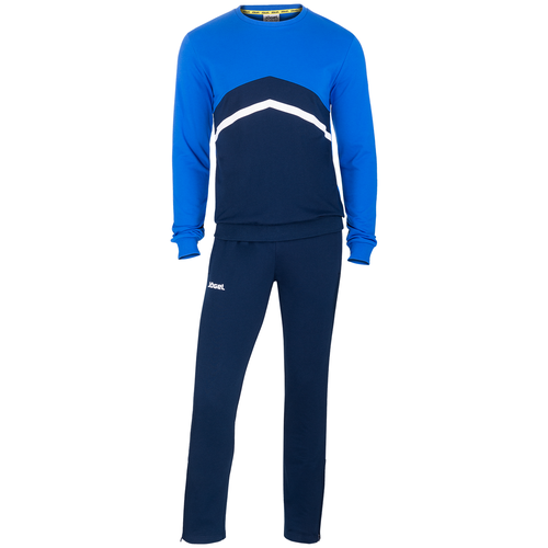 фото Тренировочный костюм jogel jcs- 4201-971, хлопок, темно-синий/синий/белый (m)