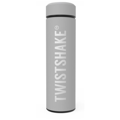 фото Классический термос twistshake pastel, 0.42 л светло-серый