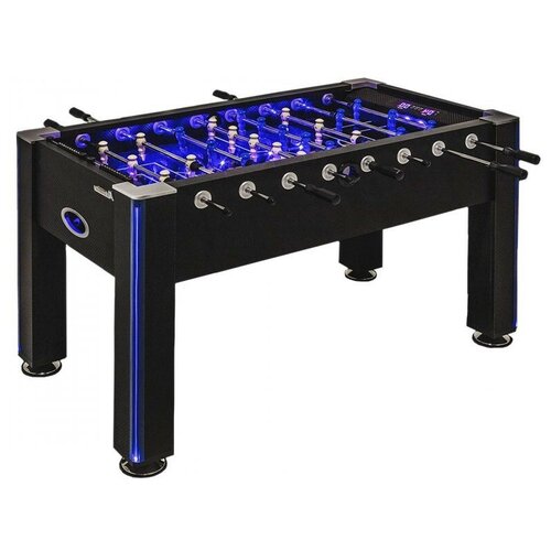 фото Игровой стол для футбола atomic azure черный