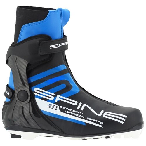 фото Лыжные ботинки spine concept carbon skate 298 nnn, черный/синий