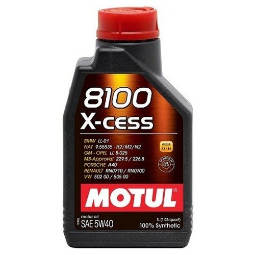 фото Масло моторное motul 8100 x-cess 5w40 1 л