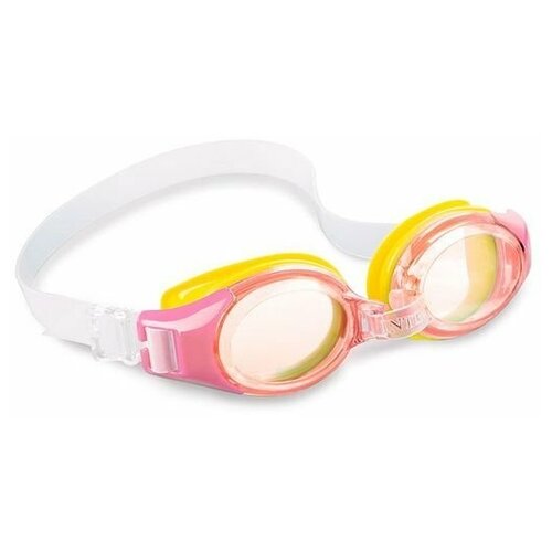 фото Очки для плавания junior goggles, розовые, от 3 до 8 лет bestway