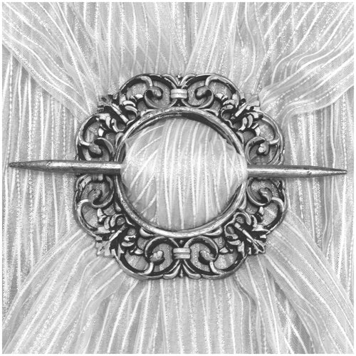 фото Декоративное кольцо ajur mi c3-12 kryg, серебро, 16х16 см