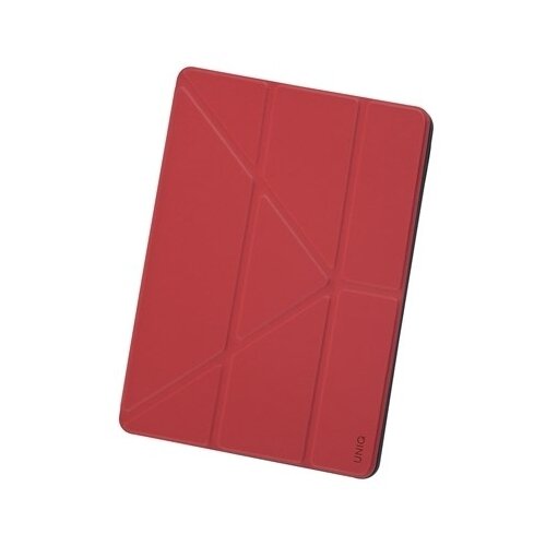 фото Чехол uniq transforma rigor с отсеком для стилуса для ipad 10.2 (2019), red