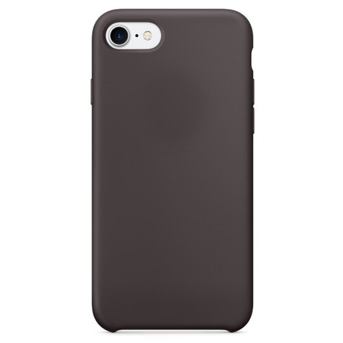 фото Силиконовый чехол silicone case для iphone 7 / 8 / se (2020), какао grand price