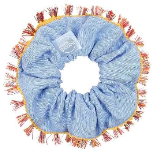 фото Резинка invisibobble sprunchie flores & bloom hola lola голубой