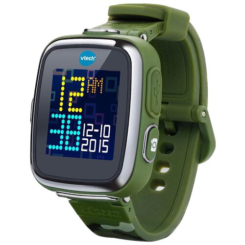 фото Детские умные часы vtech kidizoom smartwatch dx, camouflage