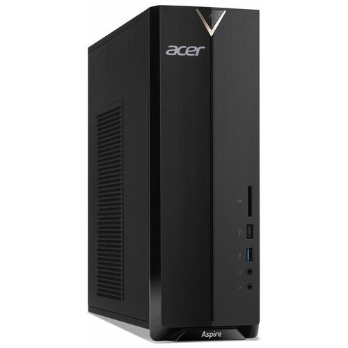 фото Настольный компьютер acer aspire xc-895 (dt.bewer.008) mini-tower/intel core i3-10100/8 гб/1 тб hdd/intel uhd graphics 630/linux черный