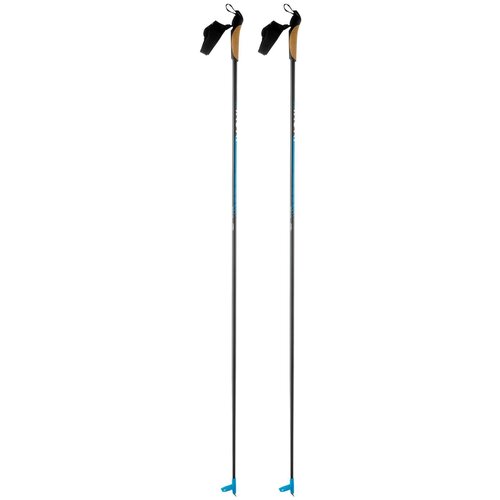 фото Лыжные палки decathlon inovik xc s pole 530, 165 см, черный/синий