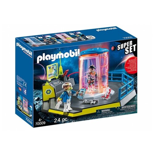 фото Набор с элементами конструктора playmobil space 70009 галактическая полиция