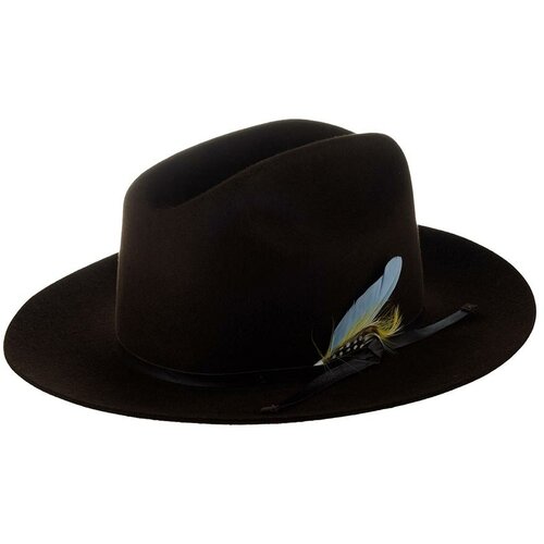 фото Шляпа ковбойская bailey, утепленная, размер 57, коричневый