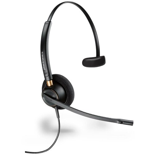 фото Plantronics encorepro hw510 [89433-02] - телефонная гарнитура, разъем qd